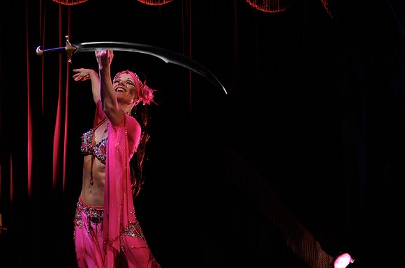 Melinda Pavlata-Peformer, Belly Dance/Sword Balancing, Amazing Grace CIRCUS!: 2009